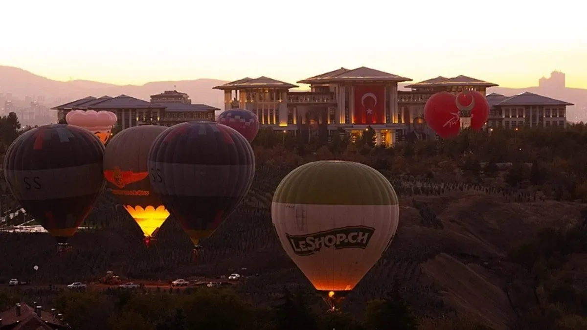 Beştepe’de Renkli Balon Şöleni!