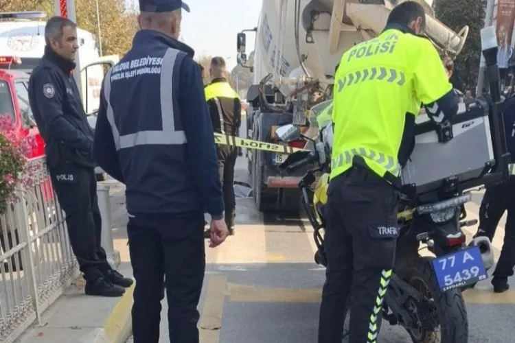 Beton Mikseri Çarpmasıyla Kadın Hayatını Kaybetti