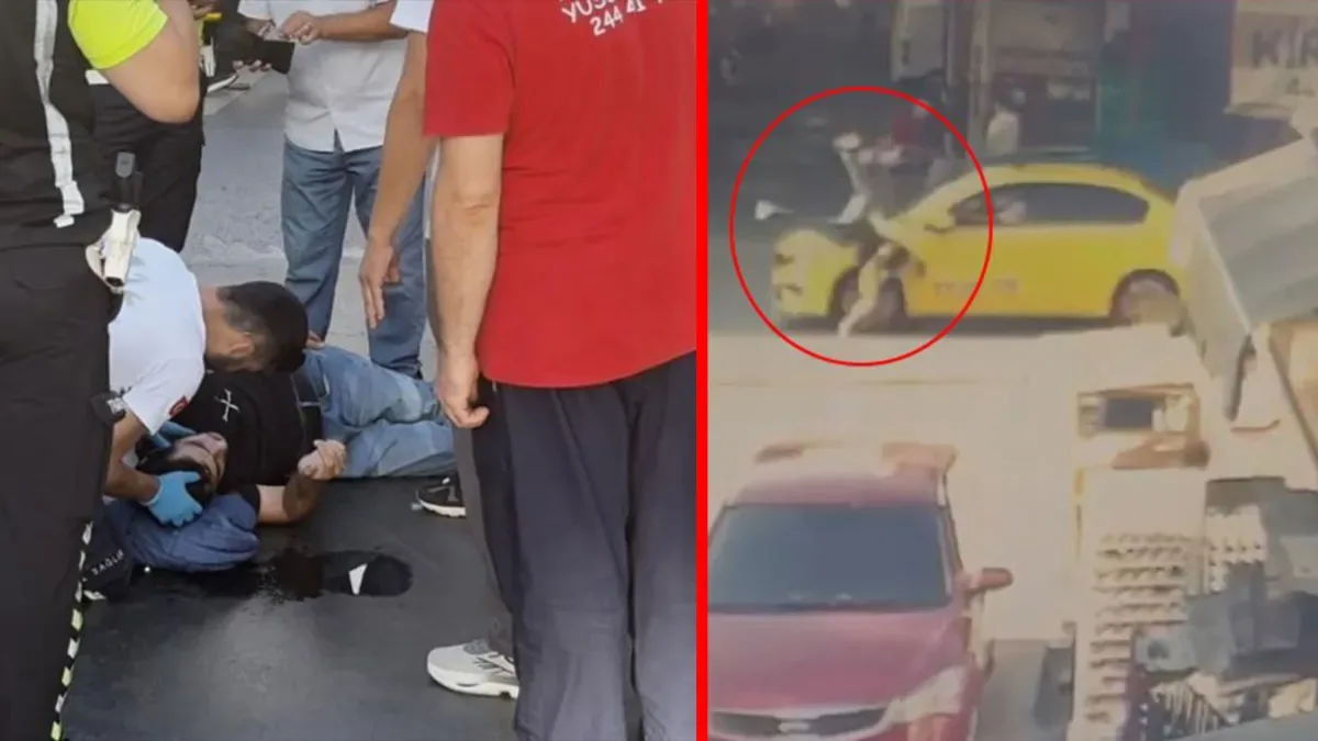 Beyoğlu’nda Feci Kaza: Yaya Yaralandı!