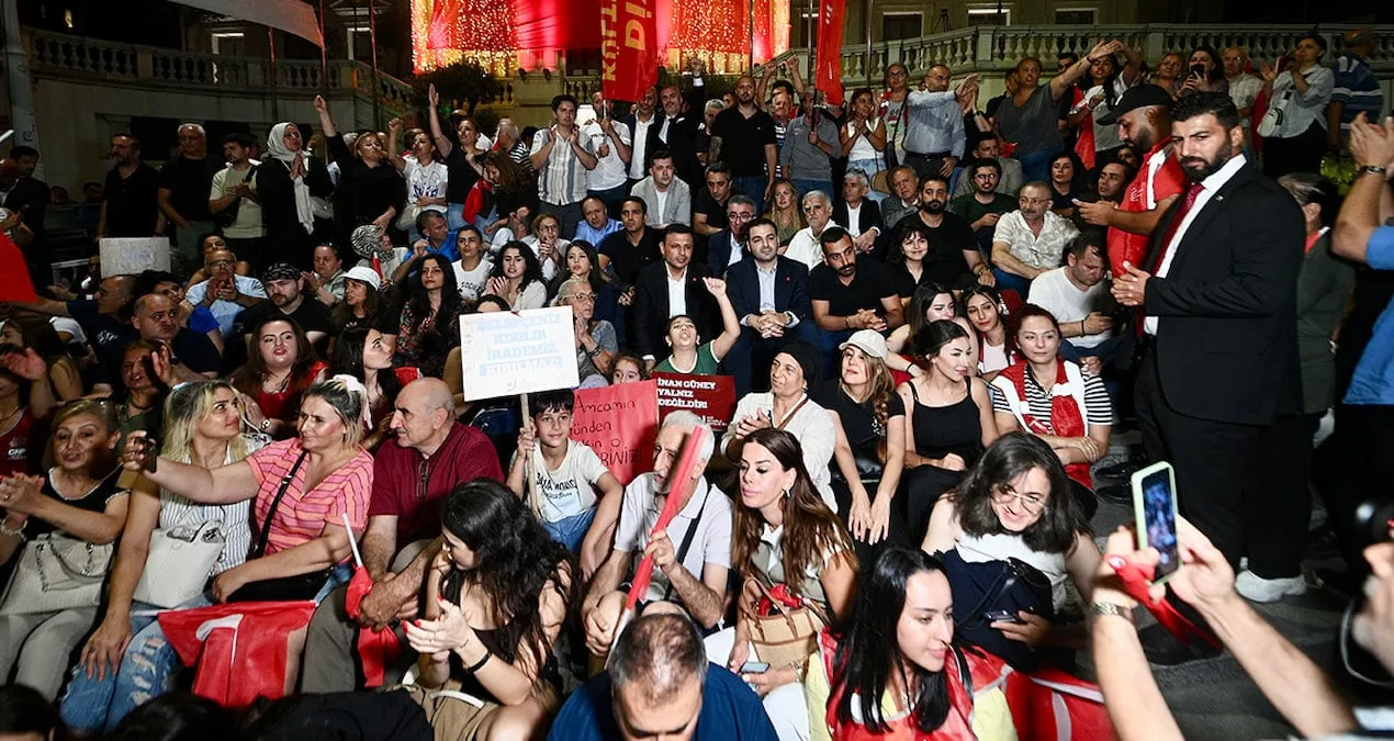 Beyoğlu’nda İnan Güney’e Destek Protestosu