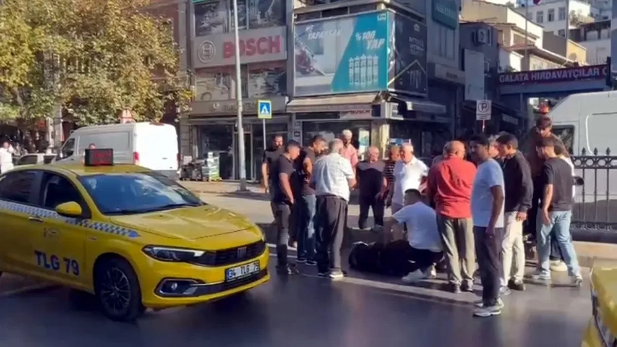 Beyoğlu’nda Kaza: Yaya Yolda Canından Oldu!