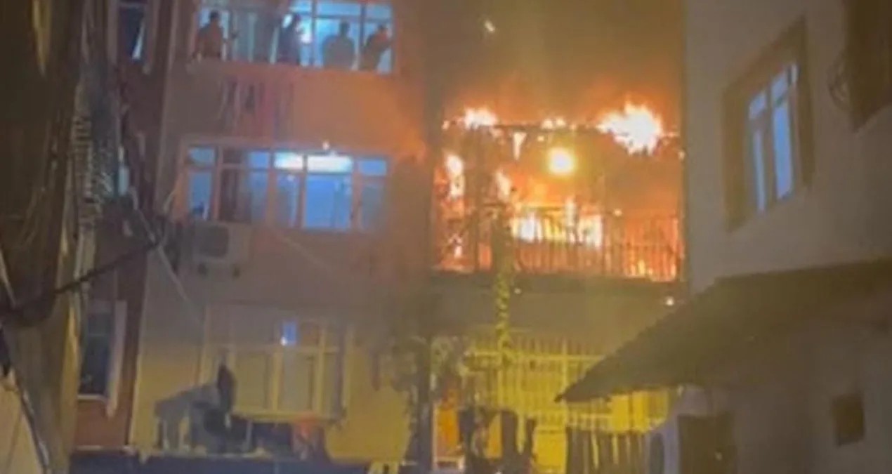 Beyoğlu’nda Kız İsteme Töreni Yangınla Bitti!