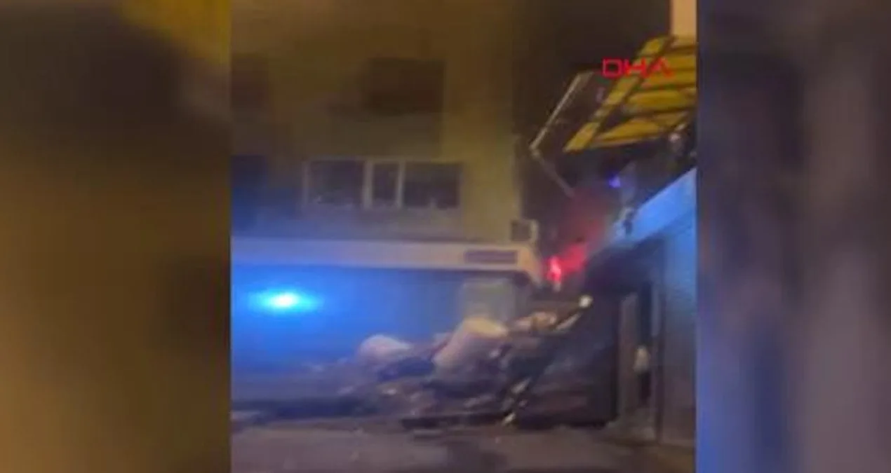 Beyoğlu’nda Patlama: Binada Çökme Meydana Geldi!