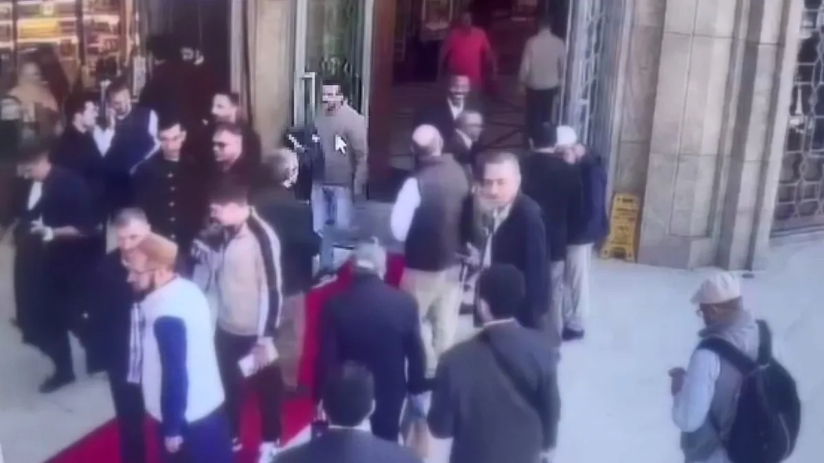 Beyoğlu’ndaki camide hırsızlık: 620 dakikalık takip sonucu yakalandı