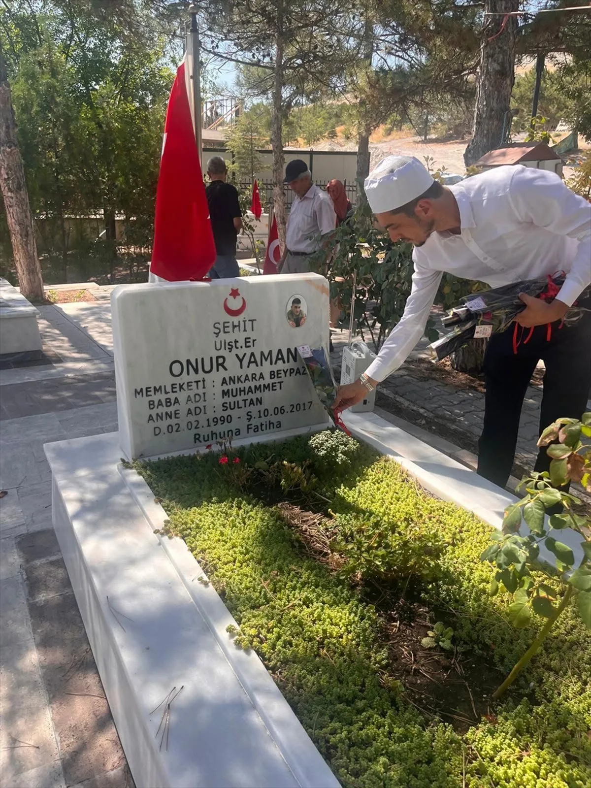 Beypazarı\'nda şehitler için Mevlid-i Nebi duası