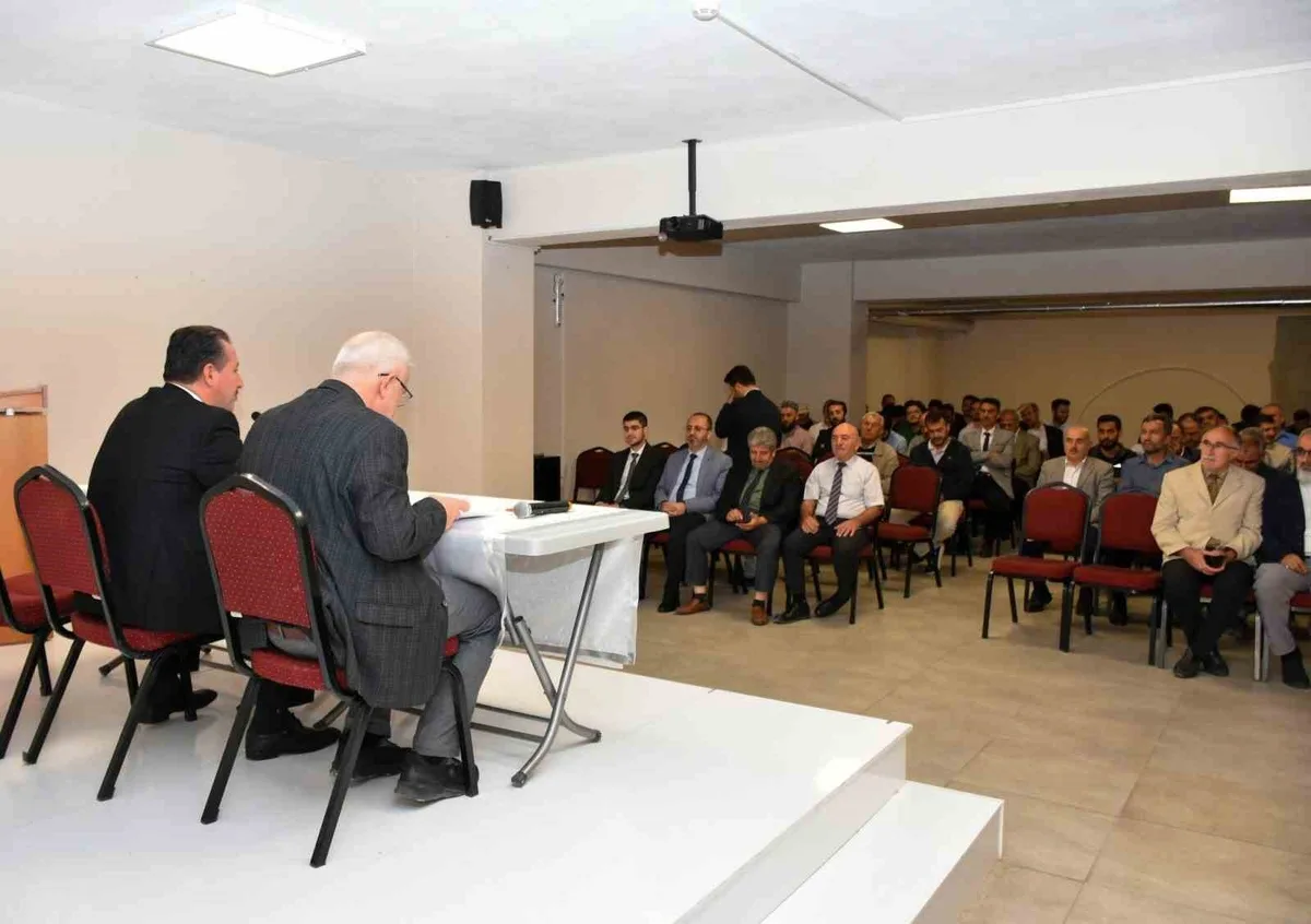 Bilecik Müftüsü Dilek, İmam Hatiplerle Son Toplantısını Yaptı