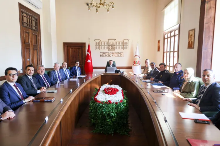 Bilecik’te Güvenlik Toplantısı: Bayram Tedbirleri Alındı