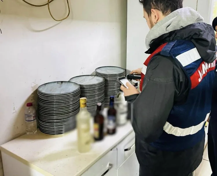Kaçak İçki Operasyonu