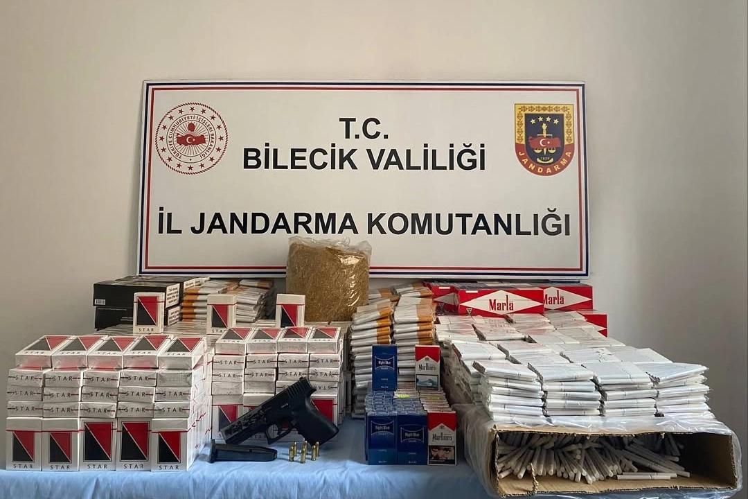 Bilecik’te Kaçak Tütün ve Silah Operasyonu!