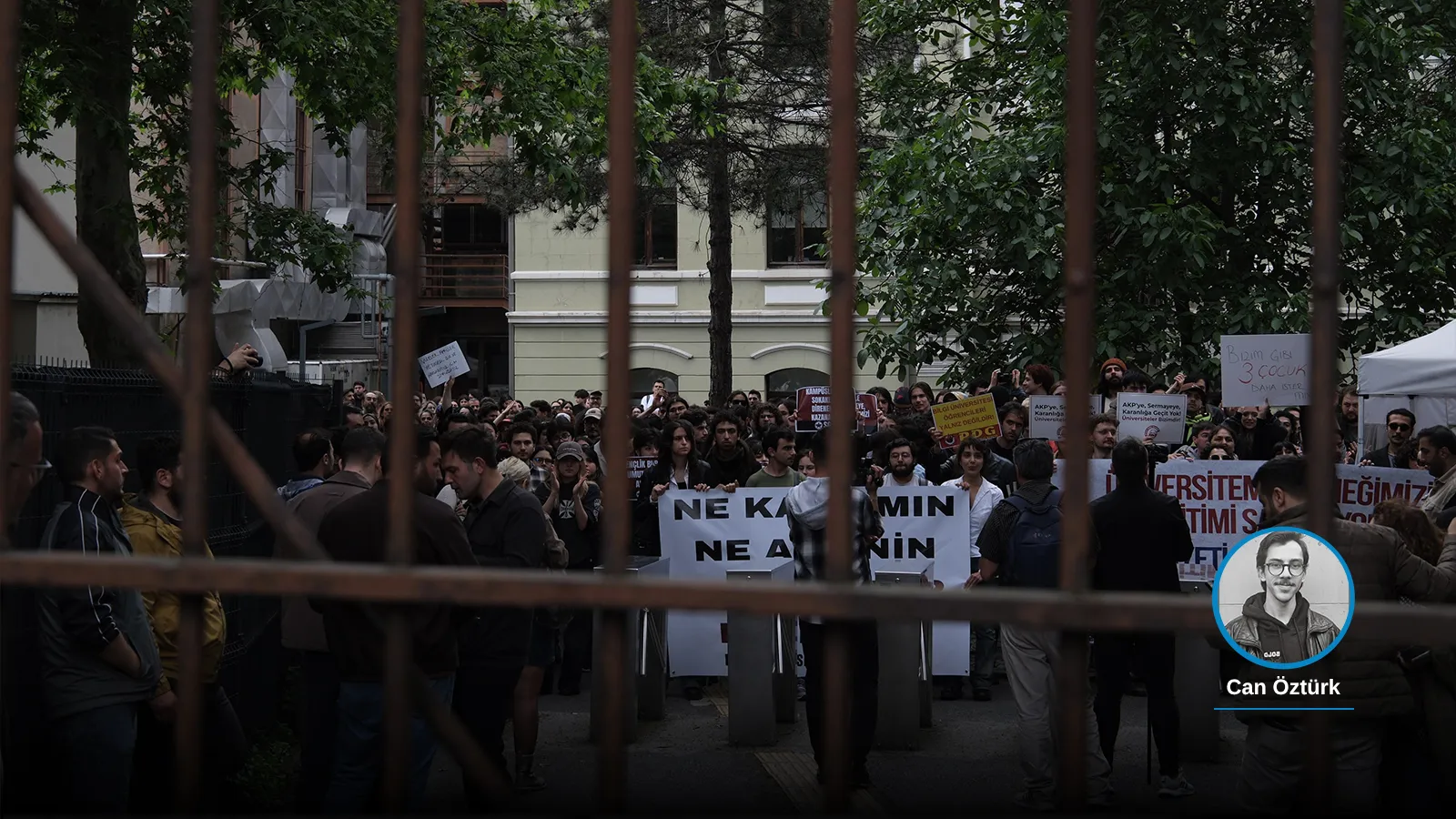 Bilgi Üniversitesi’nde Protestolar 3. Günde Sürüyor