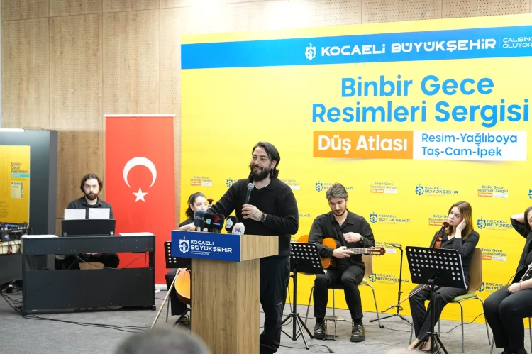 Binbir Gece Resimleri Sergisi Kocaeli’de Açıldı