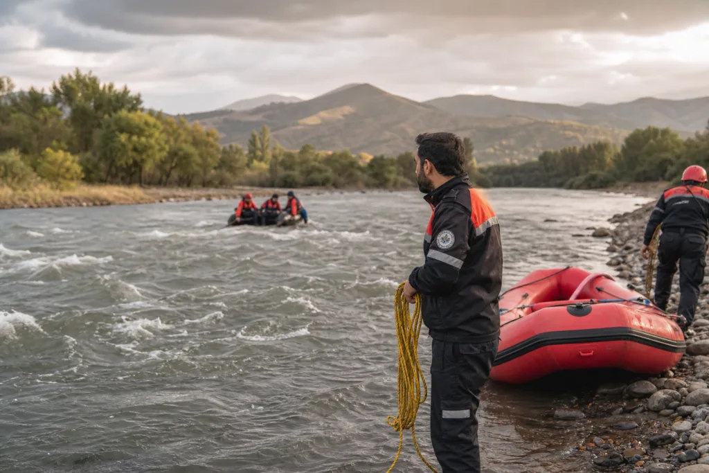 Bingöl’de Murat Nehri’nde Kardeşlerden Biri Kayboldu