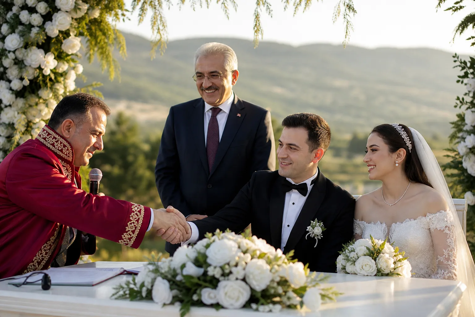 Bingöl Vali Yardımcısı Gökmen’in Düğününde Duygu Dolu Anlar