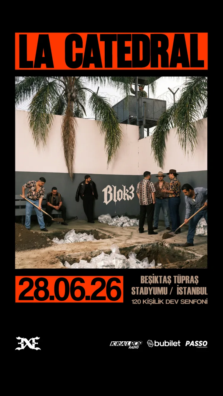 Blok3, “La Catedral” ile Tarihi Bir Konser Veriyor!