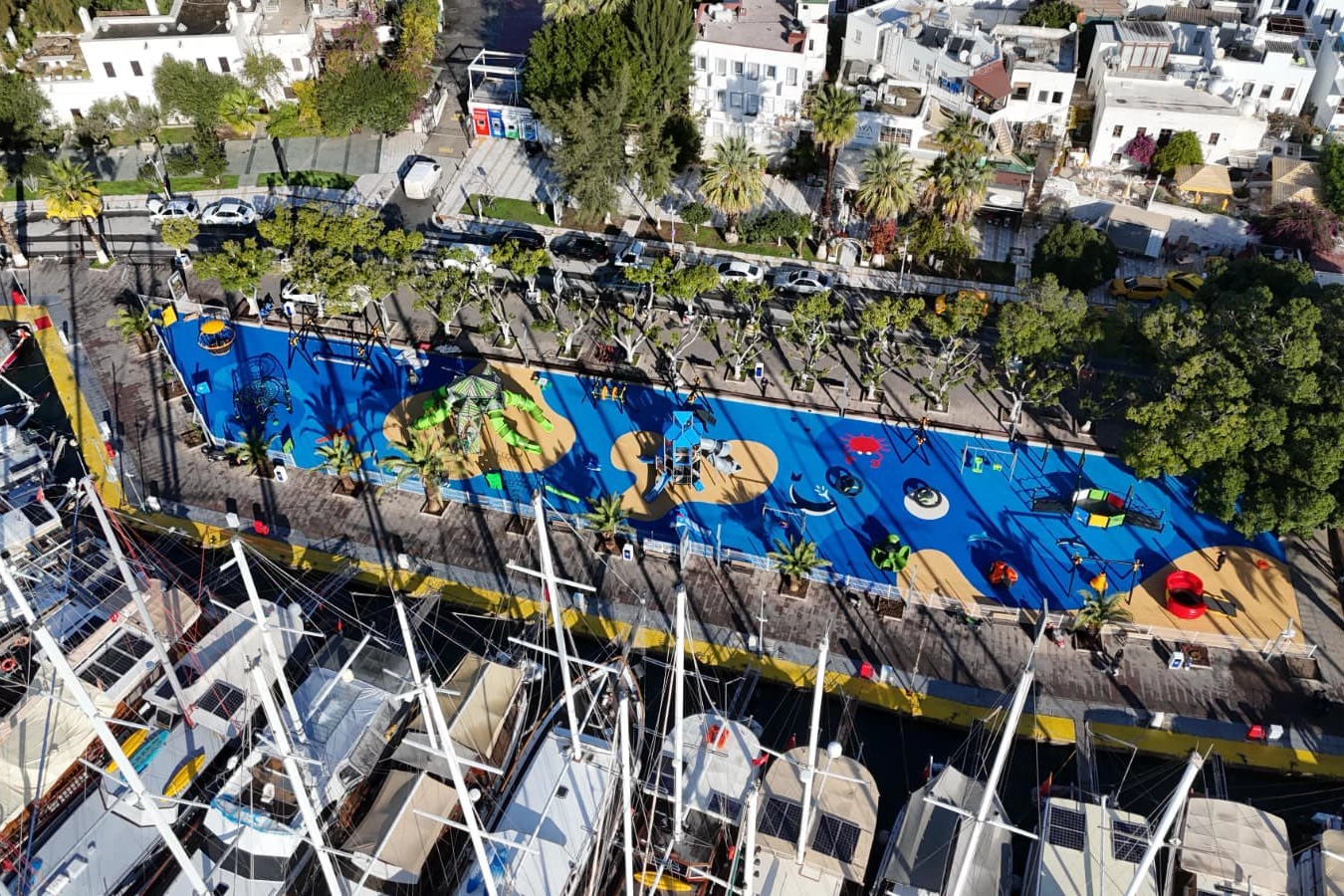 Bodrum’a Çocuk Dostu Modern Oyun Parkı!