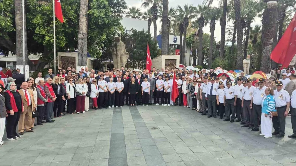 Bodrum’da Anıta Saygı Töreni Düzenlendi