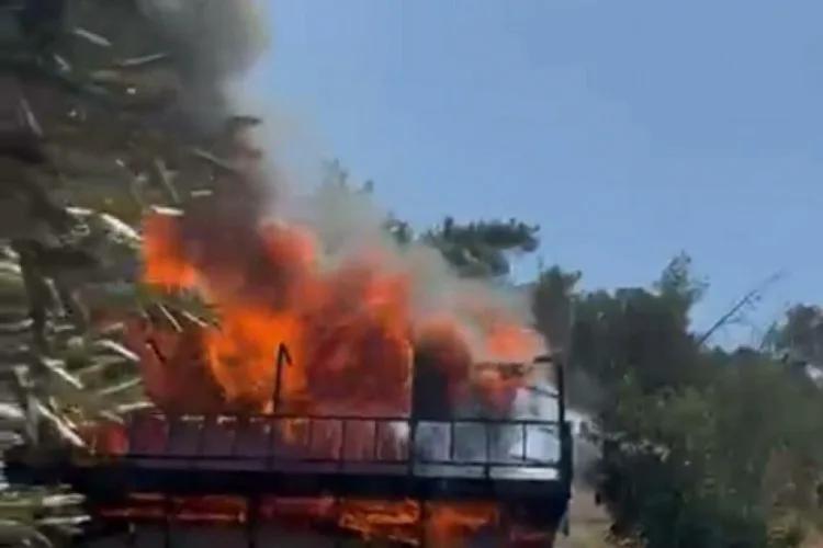 Bodrum’da Evde Yangın, Ekipler Seferber Oldu!