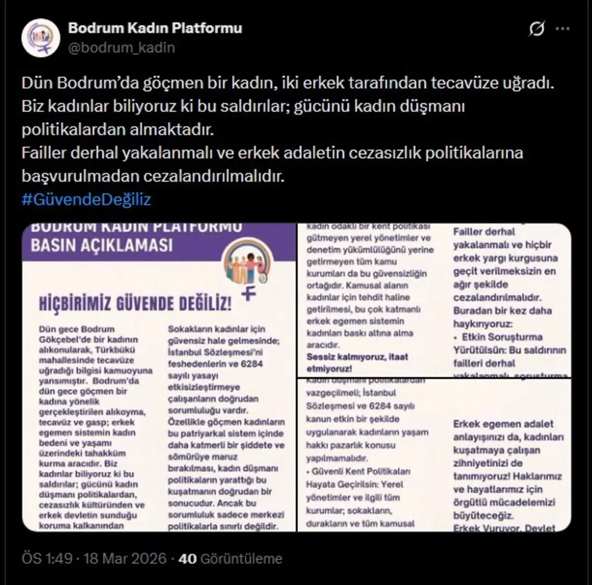 Bodrum da korkunç olay! İnşaata götürdükleri kadına tecavüz edip video çektiler 2