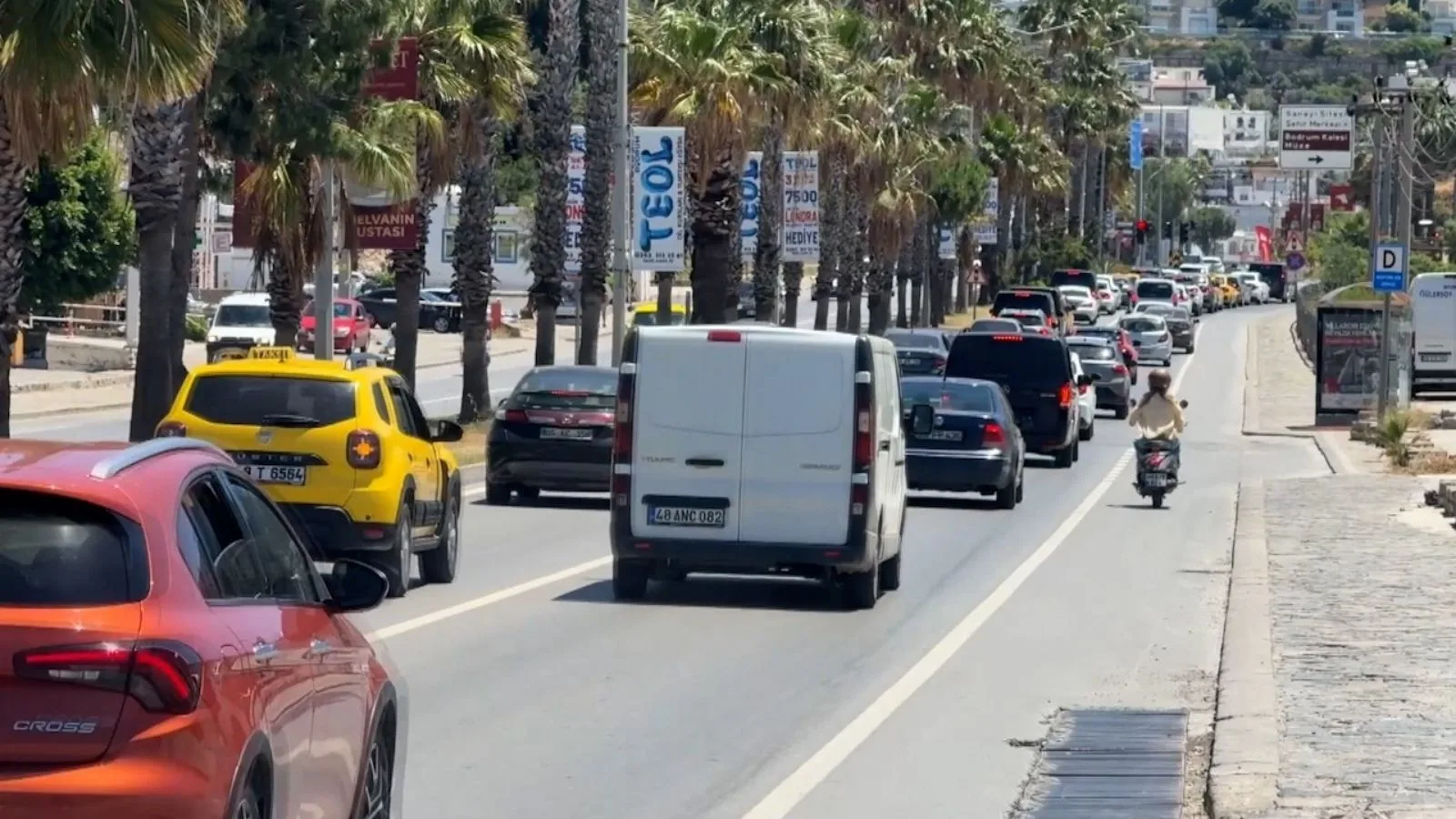 Bodrum’da Kurban Bayramı Kaçışı: 25 Bin Araç!