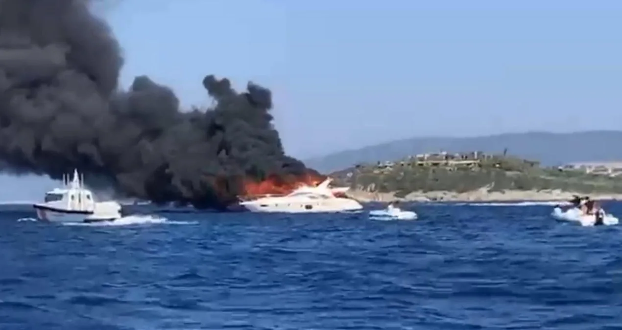 Bodrum’da Lüks Motoryat Yangını: Soruşturma Başlatıldı!