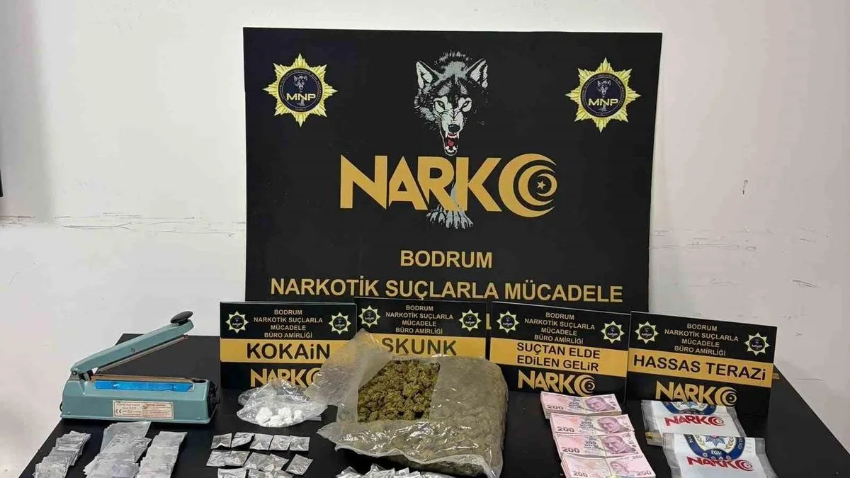 Bodrum’da Uyuşturucu Operasyonu: 4 Gözaltı!