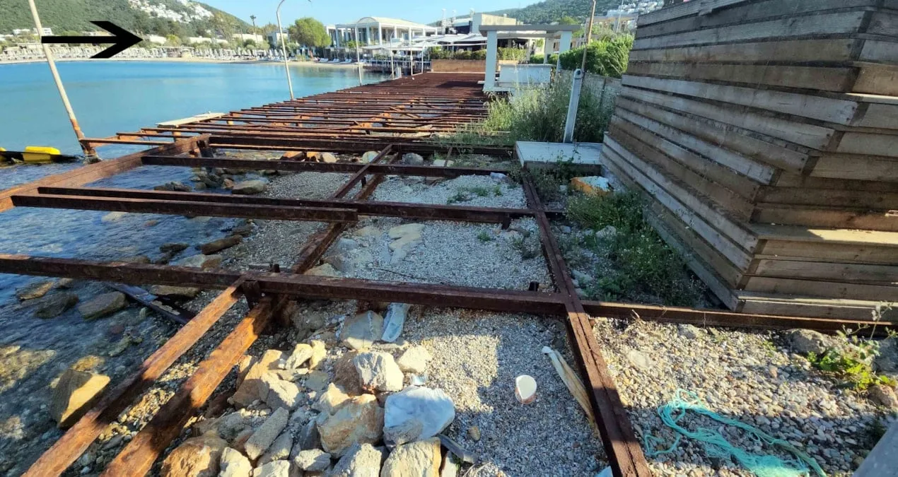 Bodrum’daki Mavi Bayraklı Koylarda Korkunç Manzara!