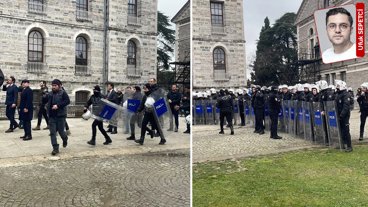Boğaziçi’nde Öğrenci Protestolarına Polis Müdahalesi
