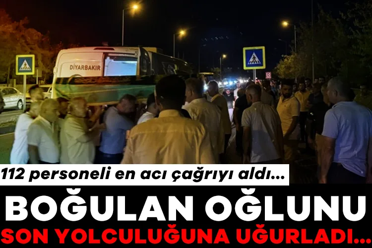 Boğulan Çocuğun Acı Veda Töreni