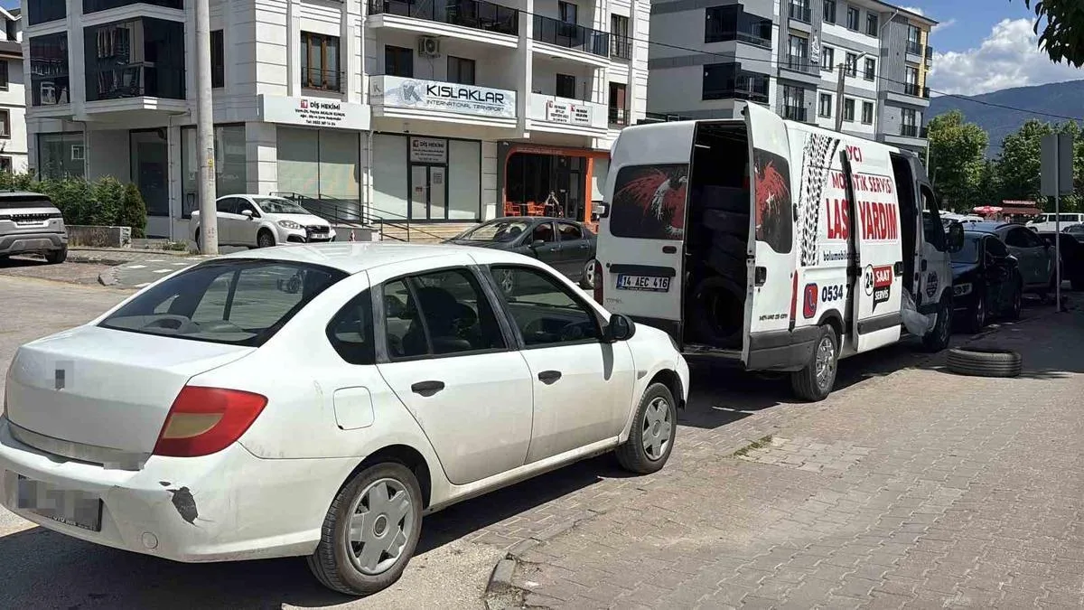 Bolu’da Otoparkta Ters Yön Fiyaskosu!