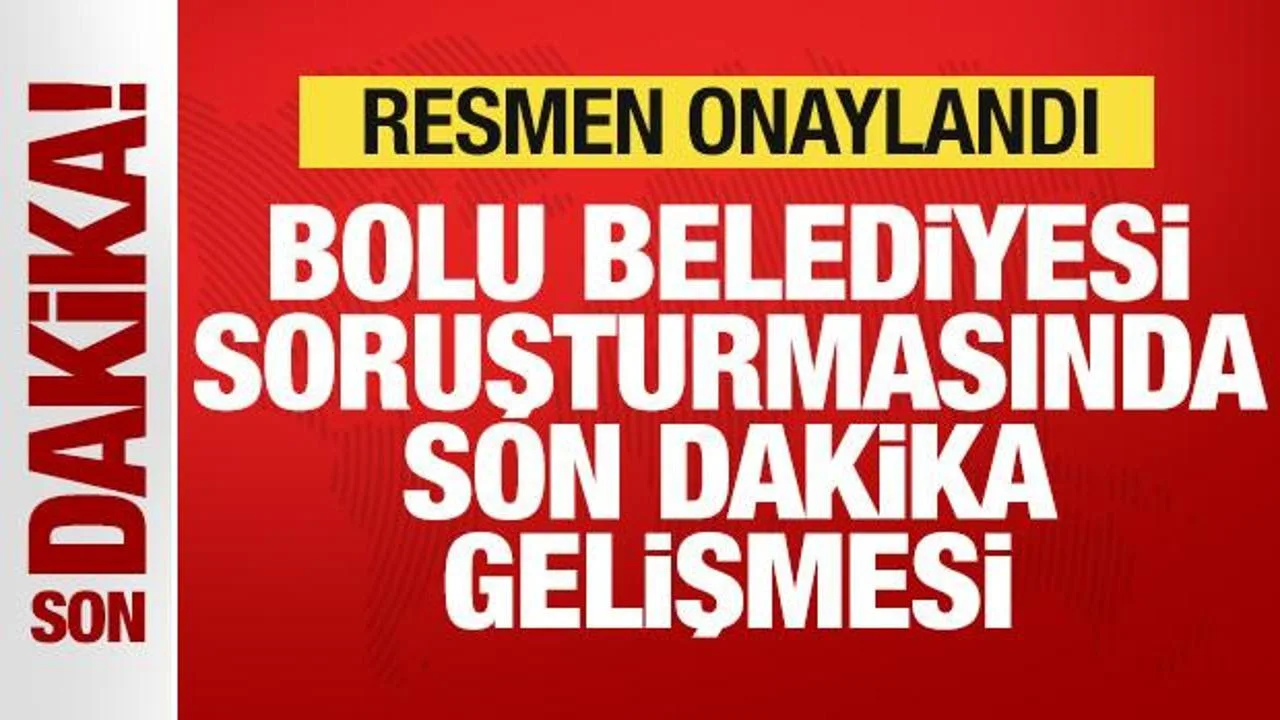 Bolu’da Rüşvet Soruşturmasında İddianame Tamamlandı!