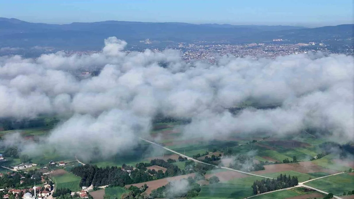 Bolu’da Sis Manzarası Göz Kamaştırdı!