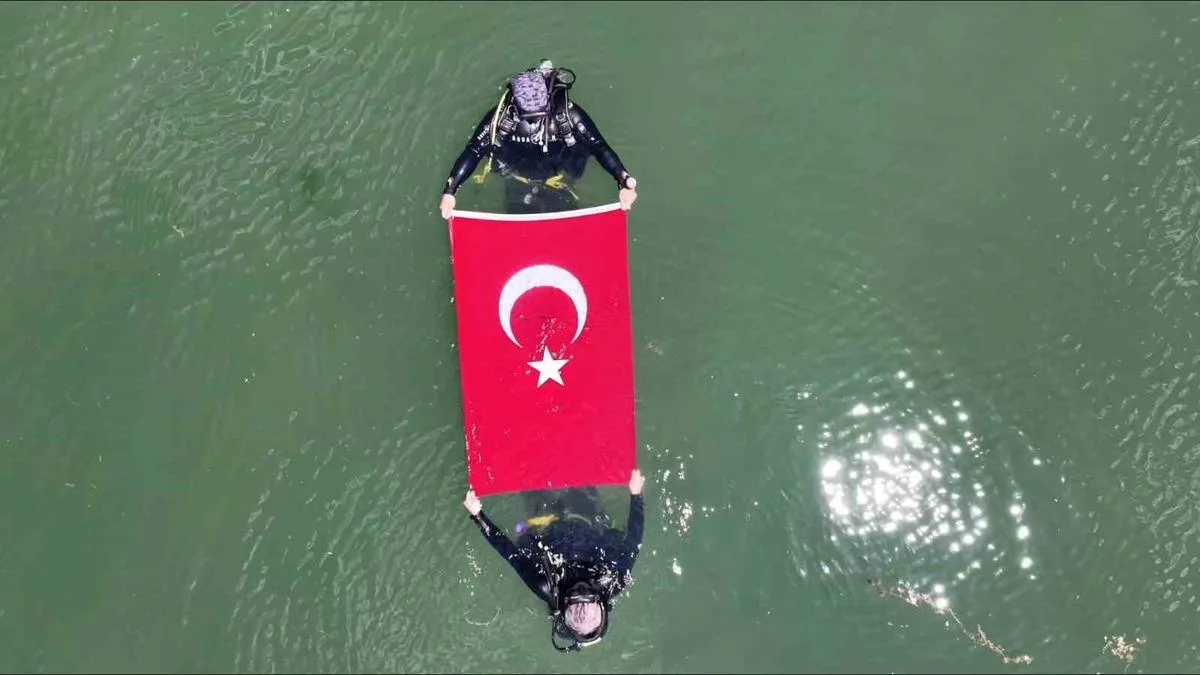 Bolu’da Su Altı Kurtarma Tatbikatı Gerçekleşti