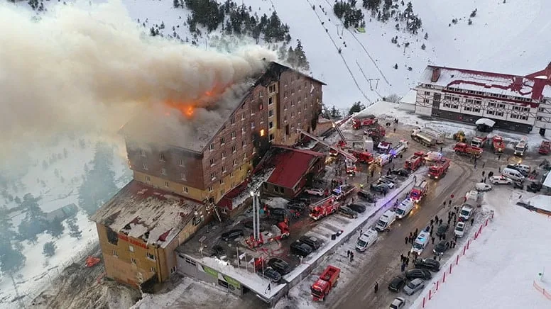 Bolu Kartalkaya Kayak Merkezi'ndeki Grand Kartal Otel