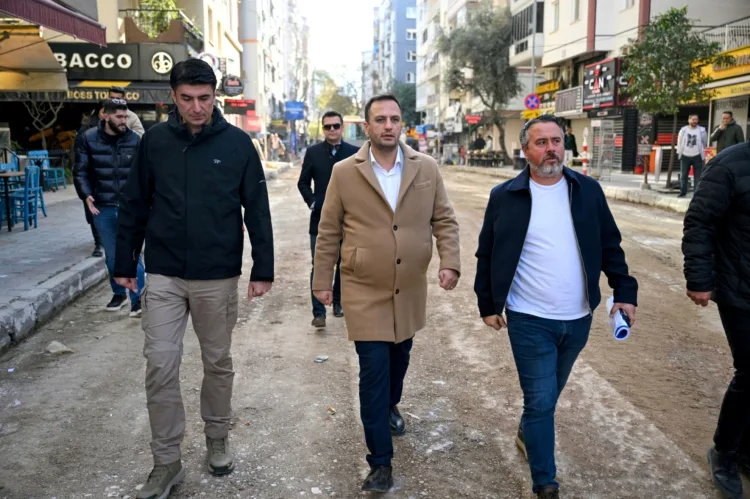Bornova’da Altyapı ve Üstyapı Çalışmaları İncelendi