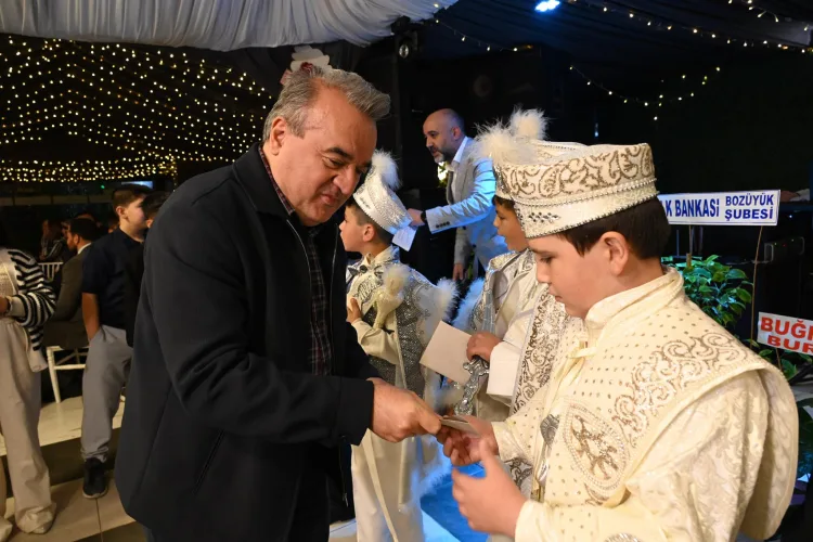 Bozüyük’te 65 Çocuk İçin Mutlu Sünnet Düğünü!