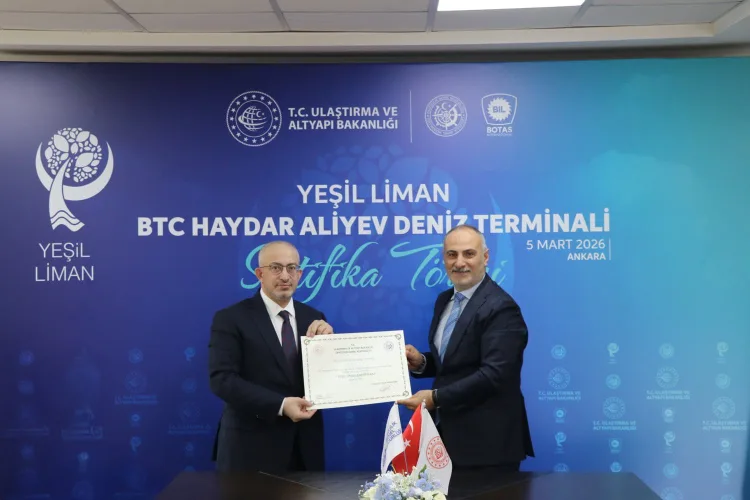BTC Limanı, Yeşil Liman Sertifikasıyla Tarih Yazdı