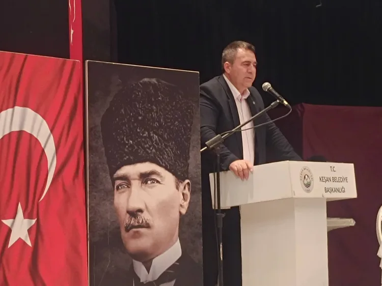 BTTDD Keşan Şubesi’nde Müftüoğlu’na Güvenoyu