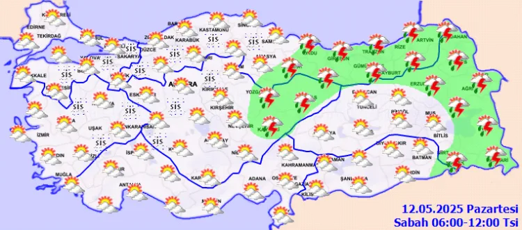 Bu Hafta Türkiye Genelinde Yağışlı Hava Bekleniyor!