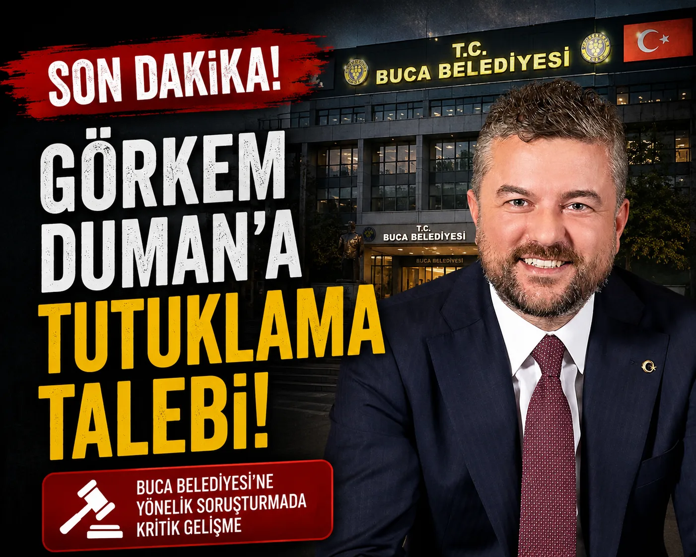 Buca Belediye Başkanı Hakkında Tutuklama Talebi!