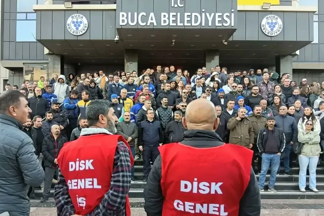 Buca Belediyesi’nde İşçiler Eylemde: Hizmetler Durduruldu
