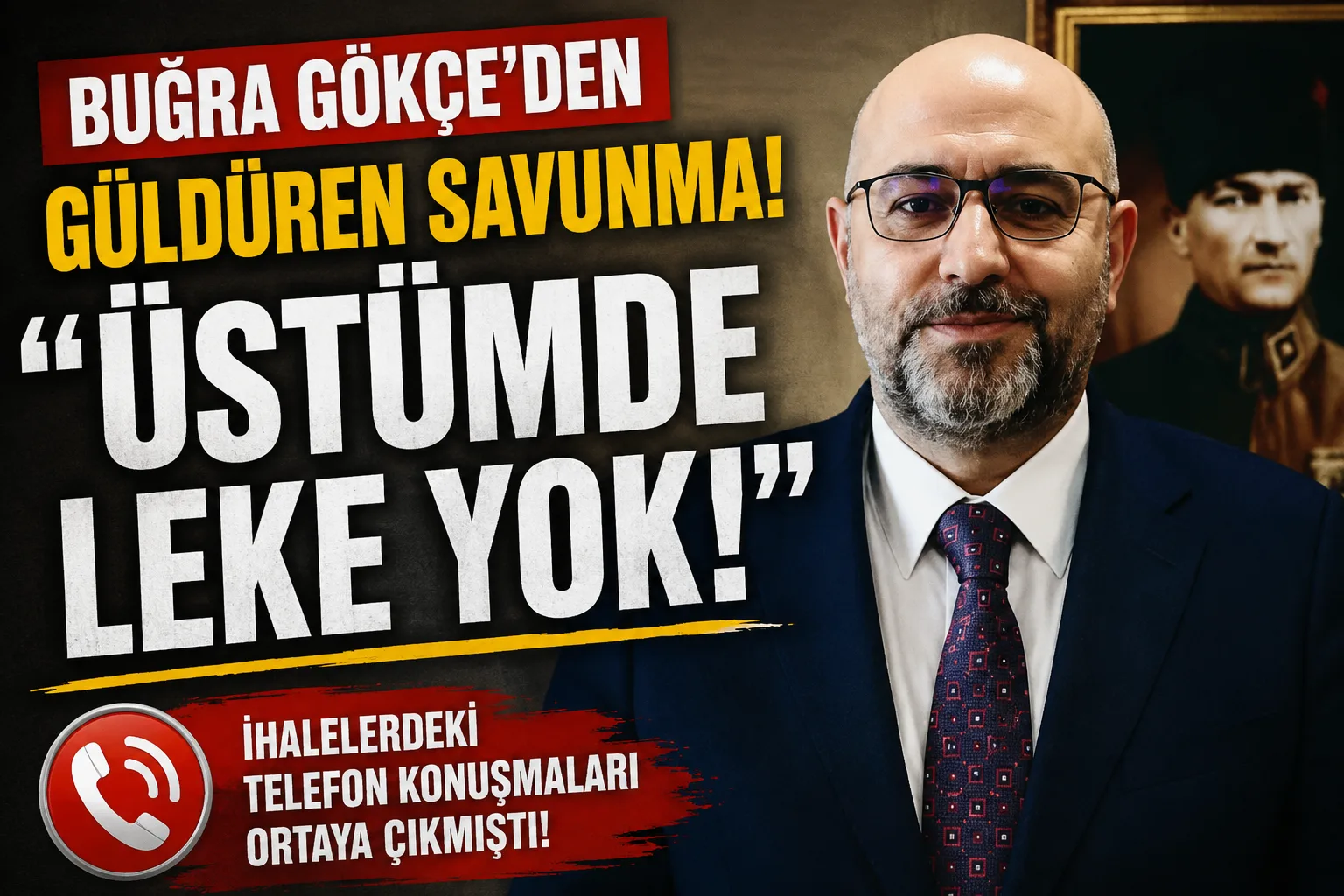 Buğra Gökçe’den güldüren savunma! “Üstümde leke yok!”