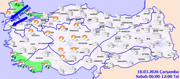 Bugün Hava Durumu: Yağmur ve Buzlanma Uyarısı!