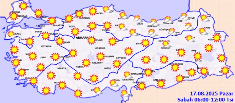 Bugün Hava: Marmara’da Rüzgar, Akdeniz’de Yağış!