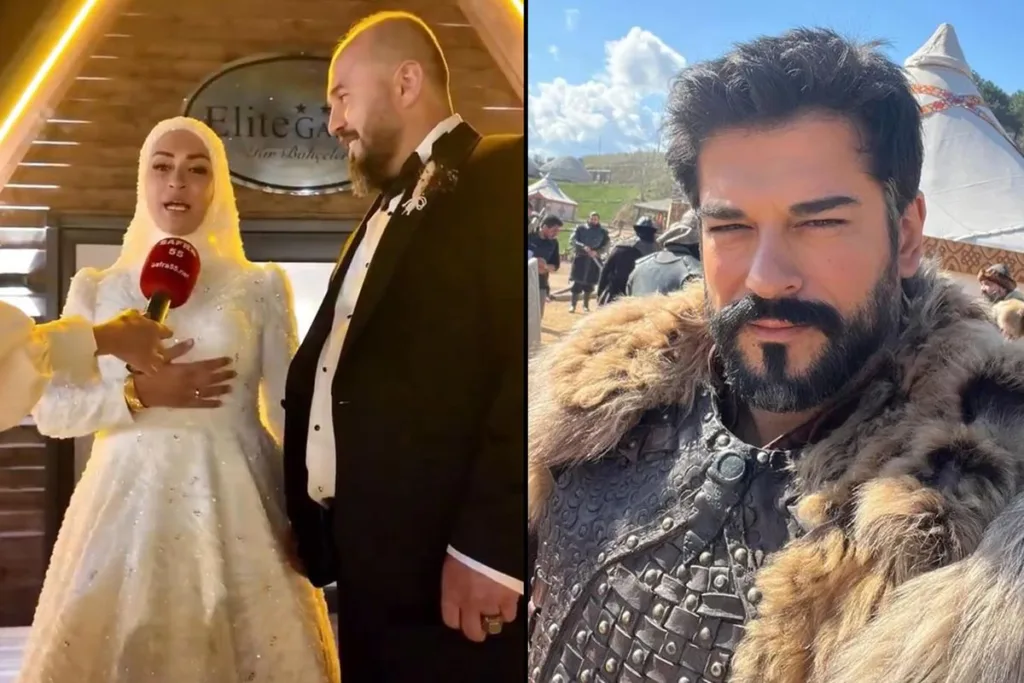 Burak Özçivit’in Kız Kardeşi Burçun, Bafra’da Evlendi