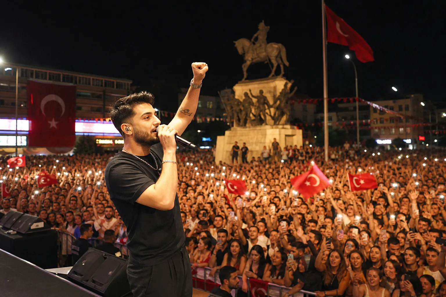 Burdur’da 30 Ağustos Zafer Bayramı Konserlerle Coşkuyla Kutlandı