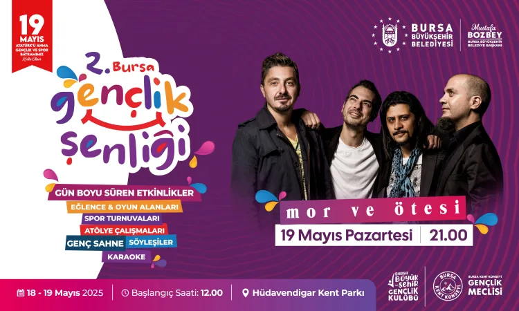 Bursa’da 19 Mayıs Coşkusu: İki Gün Eğlence!