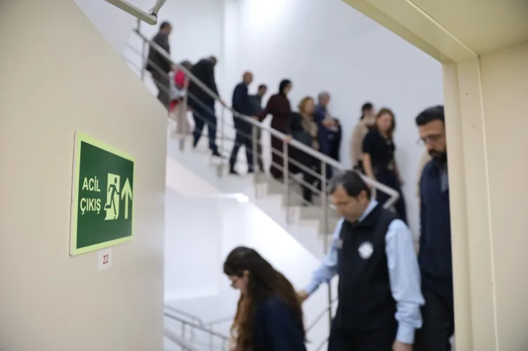 Bursa’da Acil Durum Tatbikatı Gerçekleştirildi!