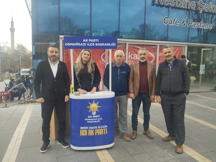 Bursa’da AK Parti Üye Kazanım Faaliyetleri Hızlanıyor