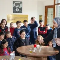 Bursa'da çocuklara su tasarrufu eğitimi Bursa'da çocuklara su tasarrufu eğitimi