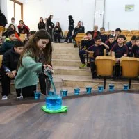Bursa'da çocuklara su tasarrufu eğitimi Bursa'da çocuklara su tasarrufu eğitimi